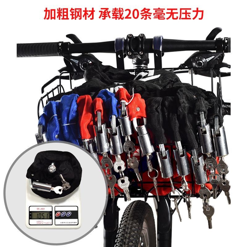 自行车折叠车筐前车篮山地电动车后货架侧加粗挂篮车把前挂菜篮子