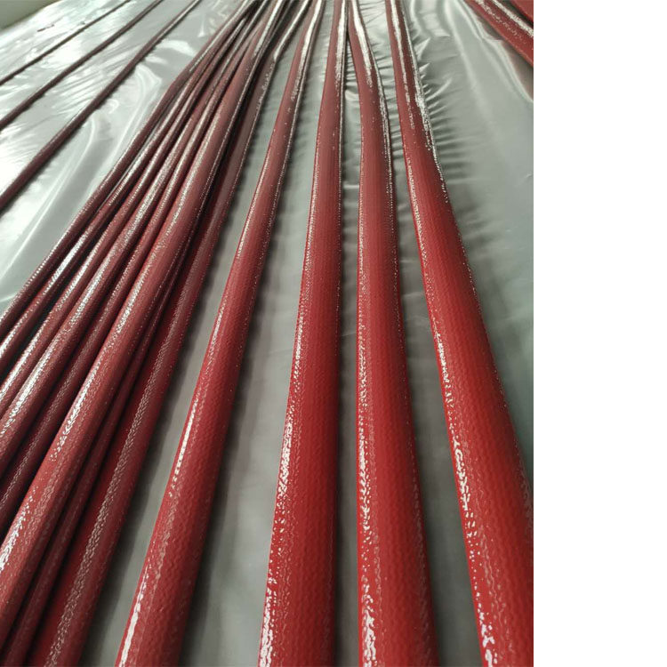 硅橡胶绝缘套管防火耐高温管隔热保温软管油管防火护套玻璃纤维