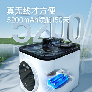 喵理事猫咪自动饮水机宠物自动循环流动不插电狗狗喝水器盆喂水器