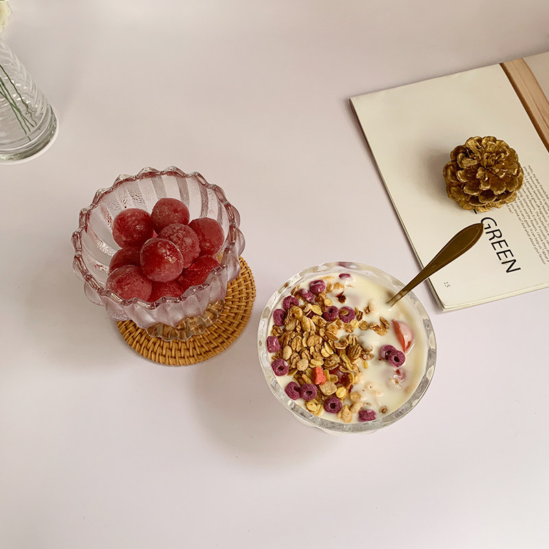 冰淇淋杯果汁杯无铅玻璃奶茶杯可爱冰激凌碗奶昔冷饮雪糕玻璃杯子,餐饮具,玻璃杯,淘宝优惠券,粉丝福利购,淘宝优惠卷