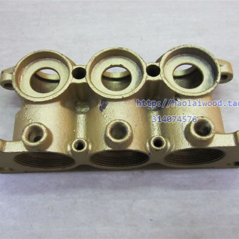 30 50 52 56 60 70型三缸柱塞泵气缸室 缸体 农用打药压力泵600C