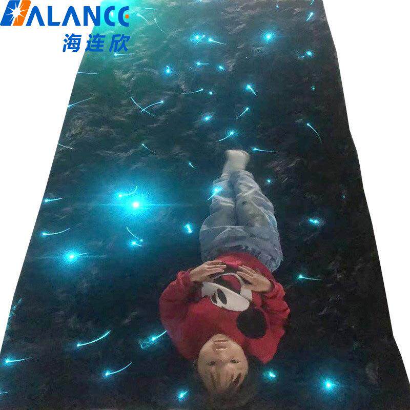 儿童安全发光地毯光效地毯光纤地毯LED地毯夜光地毯