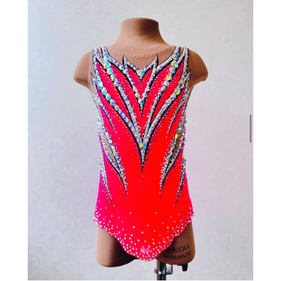 纳图薇艺术体操服啦啦操艺考滑冰服比赛儿童表演训练技巧服N771