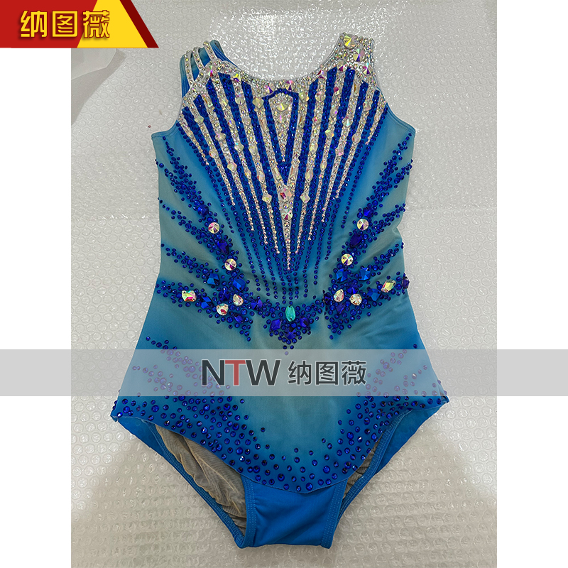 纳图薇艺术体操服啦啦操艺考滑冰服比赛儿童表演训练技巧服N1057