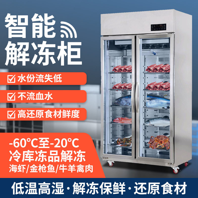 盛格美商用解冻柜低温高湿解冻机牛肉绥化排酸柜海鲜化冻机保鲜柜