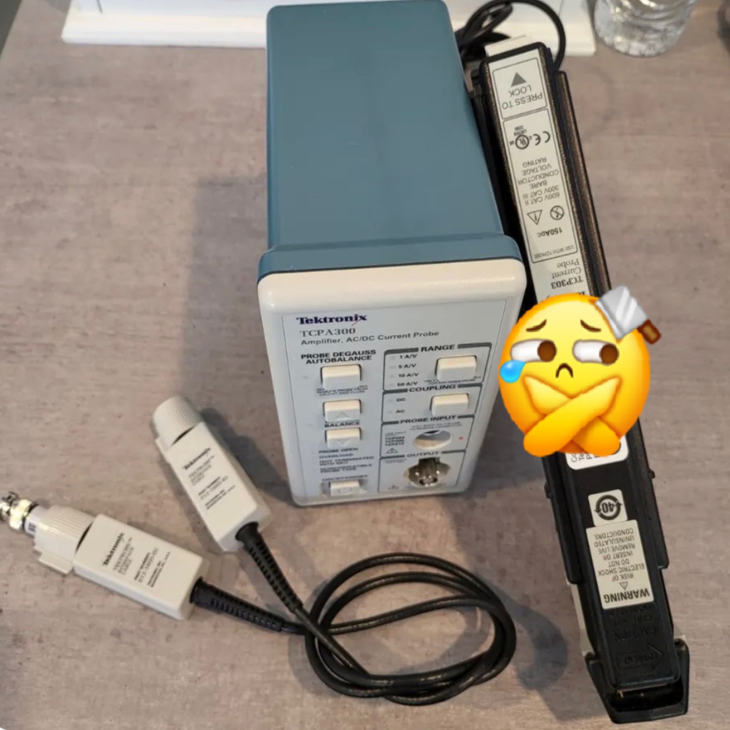 【请询价】泰克TCP303和TCPA300一整套功能完好指标好