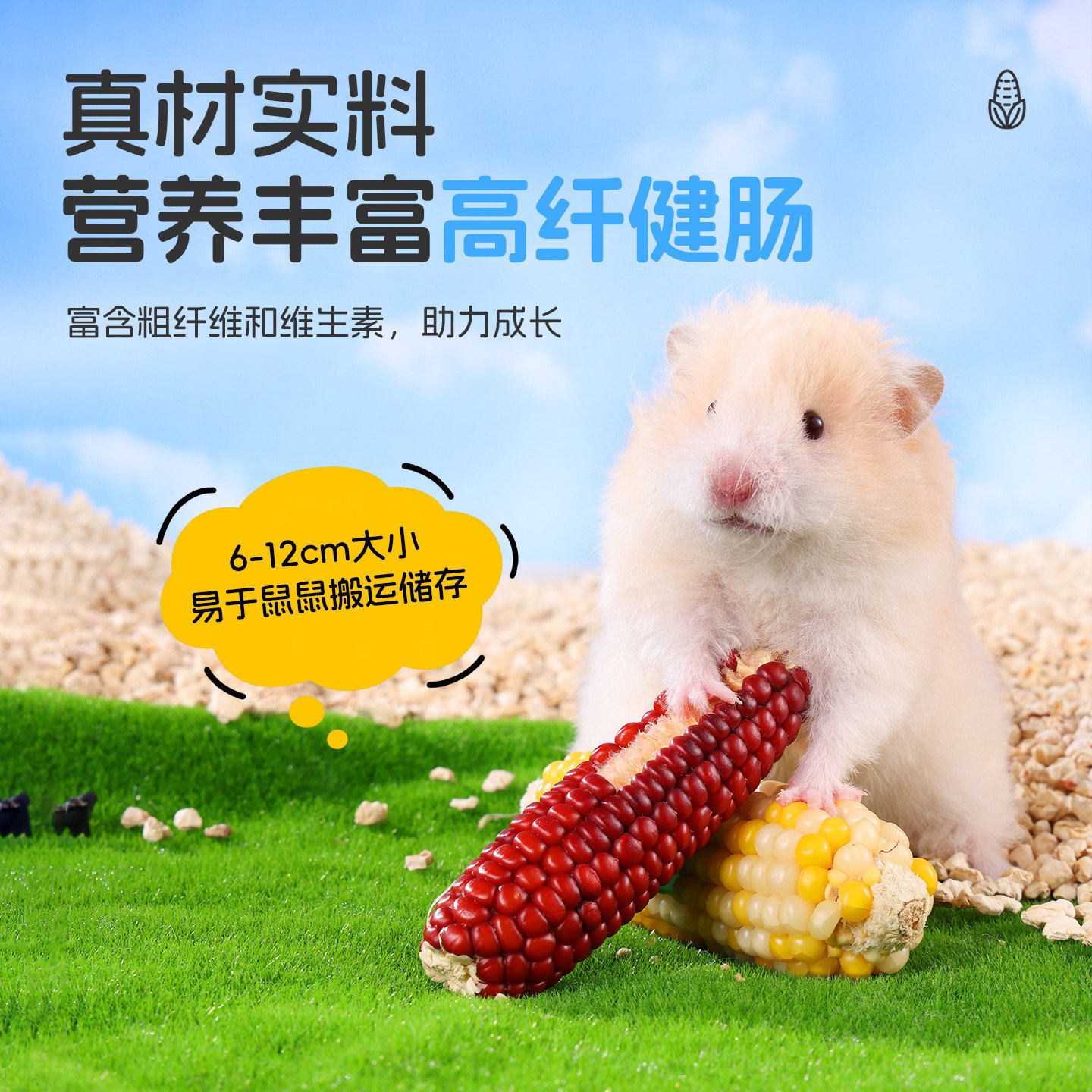 仓鼠玉米磨牙棒金丝熊专用零食粮食生活用品解闷玩具互动玩耍解闷,宠物/宠物食品及用品,鼠类零食,淘宝优惠券,粉丝福利购,淘宝优惠卷