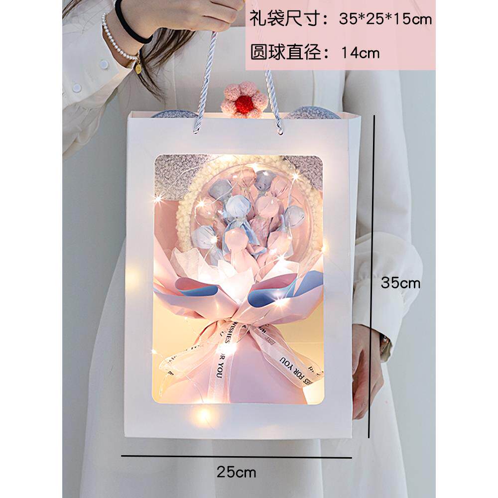创意糖果花生日礼物棒棒糖女生闺蜜公仔玩偶米奇卡通花礼品情人节
