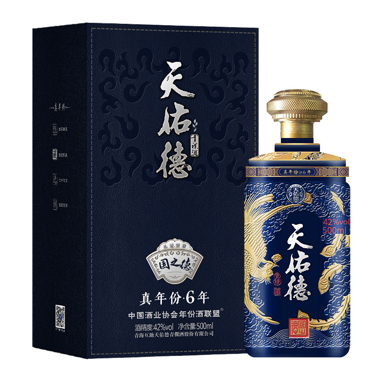 天佑德青稞酒 42度500ml国之德真年份 纯粮白酒