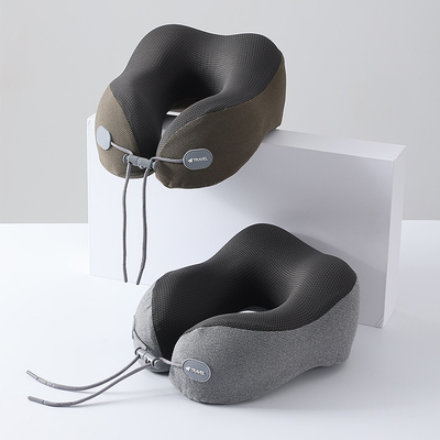 Wihhc记忆棉旅行U型枕飞机高铁坐车护颈脖枕新款驼峰透气u形枕头