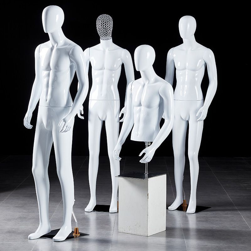 模特男道具人体全身假人塑料人台男装店服装橱窗拍摄衣服展示架子