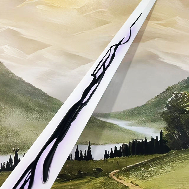 我独自升级solo leveling武器周边模型恶剑橡胶材质道具