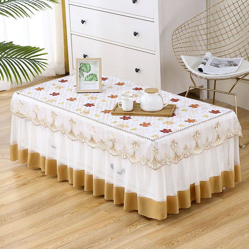 茶几罩桌布茶几垫茶几套客厅加厚长方形定做茶几布餐桌布防尘罩套,居家布艺,茶几垫,淘宝优惠券,粉丝福利购,淘宝优惠卷