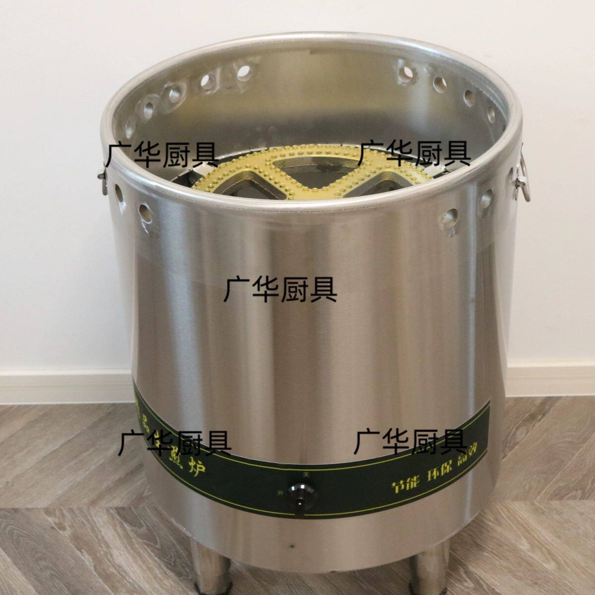 商用精品不锈钢生煎炉三鲜豆皮炉低压文火多孔炉煎包煎饺炉
