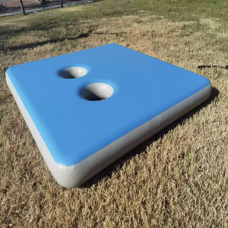 充气浮台魔毯 钓鱼平台船 游艇浮式漂浮钓台 水上浮筒路亚船马达