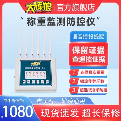 大辉狼X6称重监测防控仪大小电子地磅秤防遥控检测屏蔽器高精度