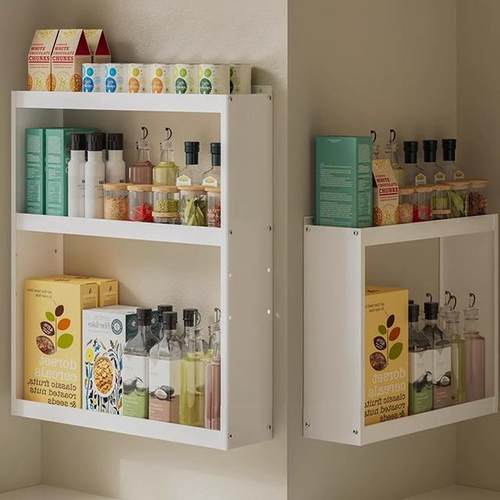 壁挂架调料收纳家用多功能加高厨房调味料2025厨具厨房置物架新款