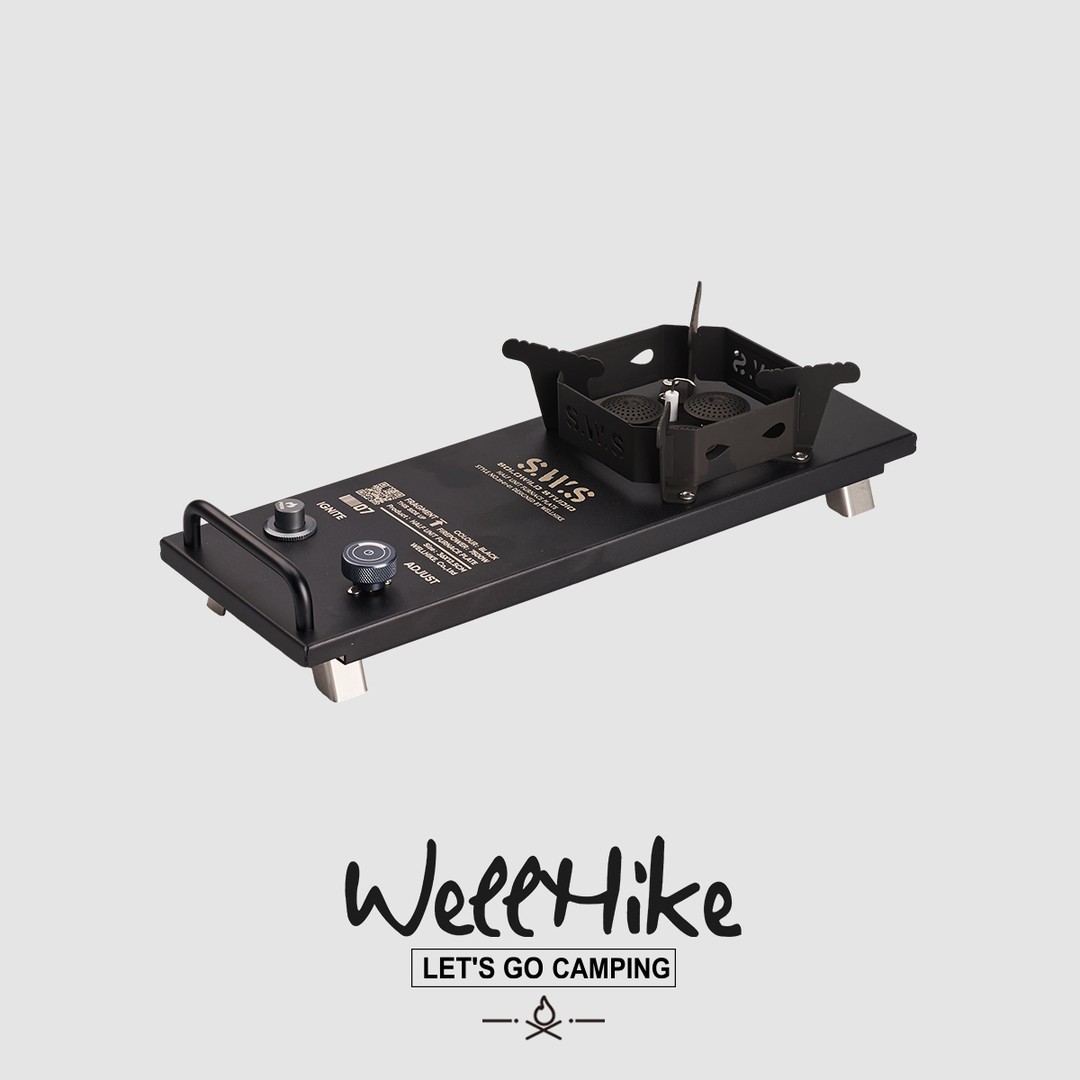 SWS户外露营半单元猛火炉IGT炉便携收纳户外炉卡式炉户外烧水烧烤
