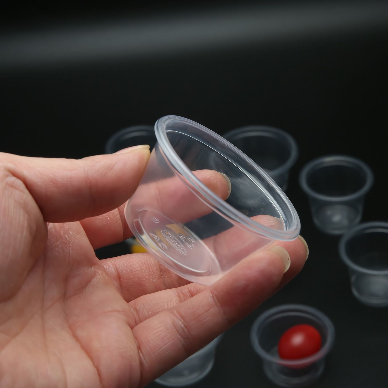 一次性品尝杯小号一口杯试吃杯塑料酸20ml30ml50ml小杯子