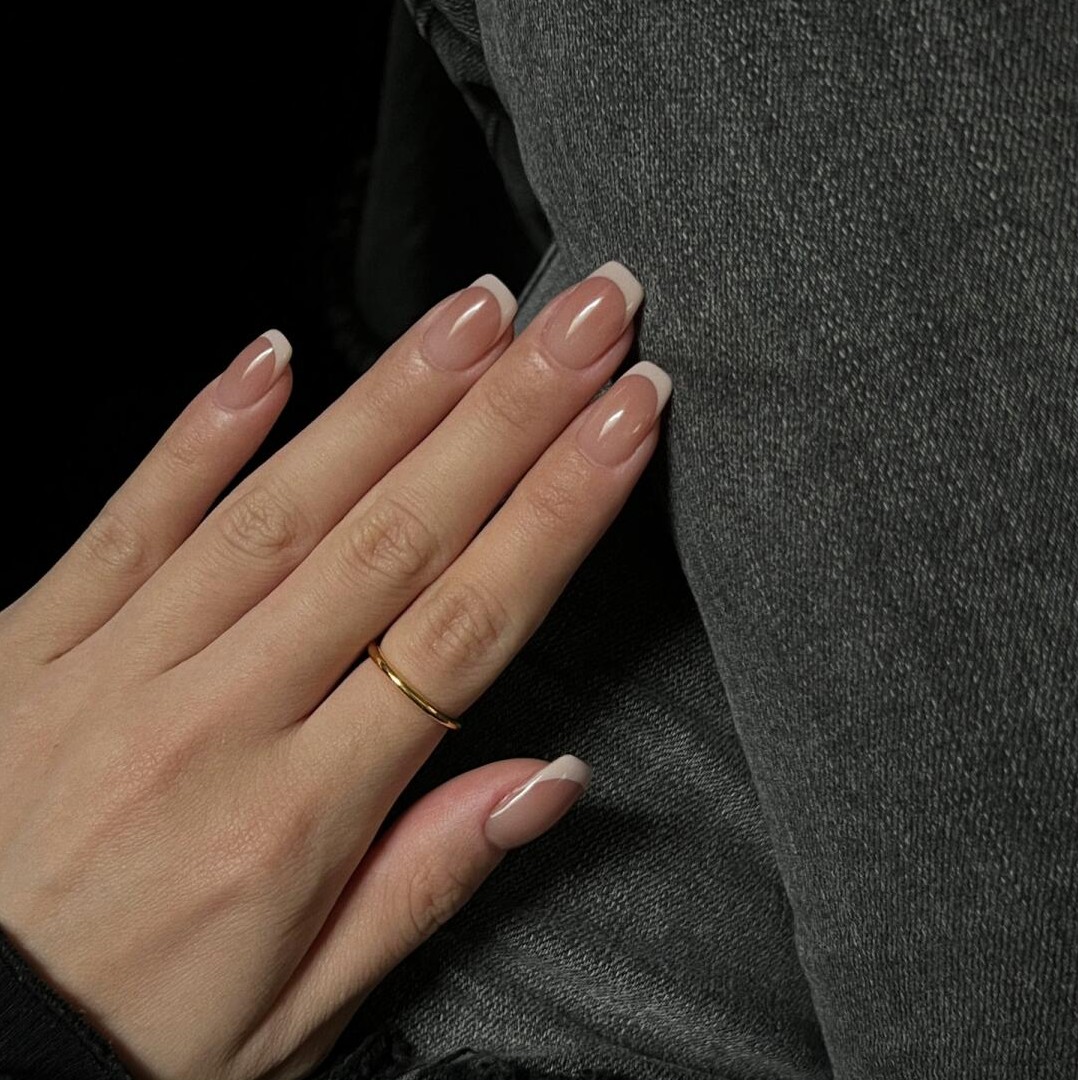 【太妃可可】百搭穿戴甲法式美甲渐变妈生本甲气质拆卸美甲