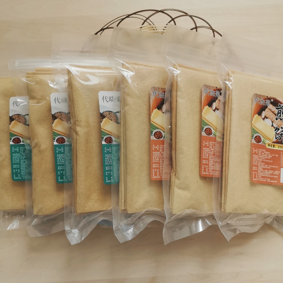 【代晓菊】杂粮、山药多味组合煎饼6袋*250克