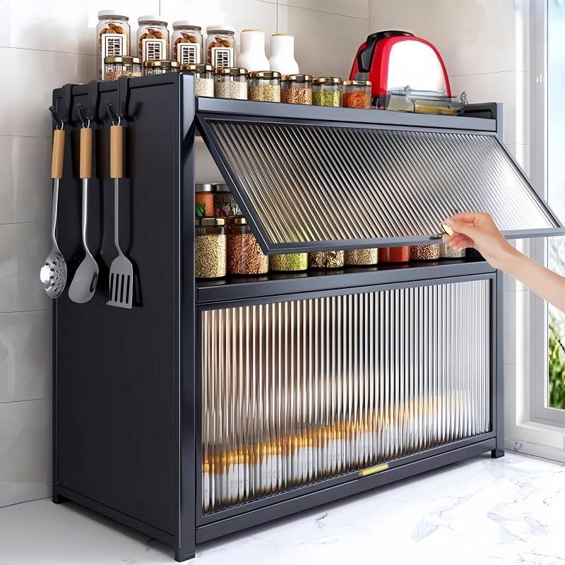 厨房调料置物架台面收纳防尘家居厨房置物架七星加粗咖啡瓶瓶角架,厨房/烹饪用具,调料置物架,淘宝优惠券,粉丝福利购,淘宝优惠卷