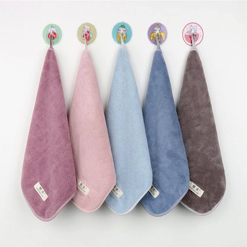 超强吸水小毛巾家用厨房抹手布卫生间擦手巾挂式珊瑚绒擦手毛巾大,家庭/个人清洁工具,抹布,淘宝优惠券,粉丝福利购,淘宝优惠卷