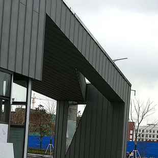 铝镁锰屋面板32-310铝合金瓦片直立锁边别墅金属屋面板镀锌铝瓦