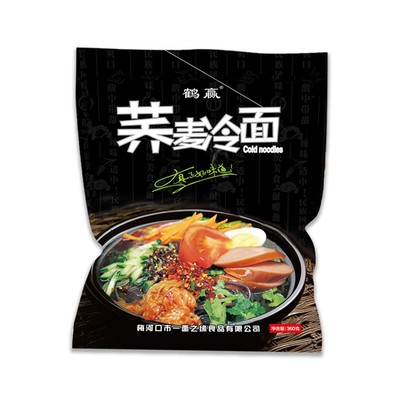 鹤赢 【二敏专属】梅河口大冷面荞麦冷面360克*8袋