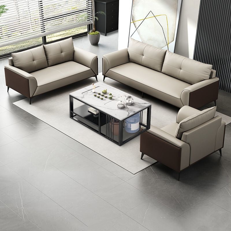 办公室沙发老板商务会客贵宾会议接待洽谈公司休息区简约现代