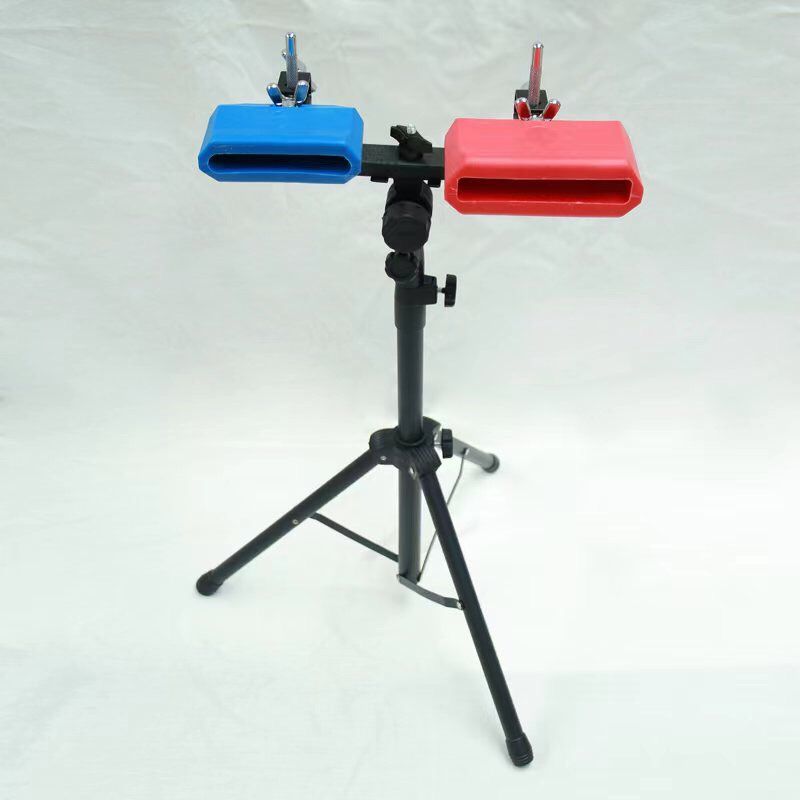 梆子乐器民乐打击高低音梆子小打塑料牛铃戏曲乐团剧团木鱼组合