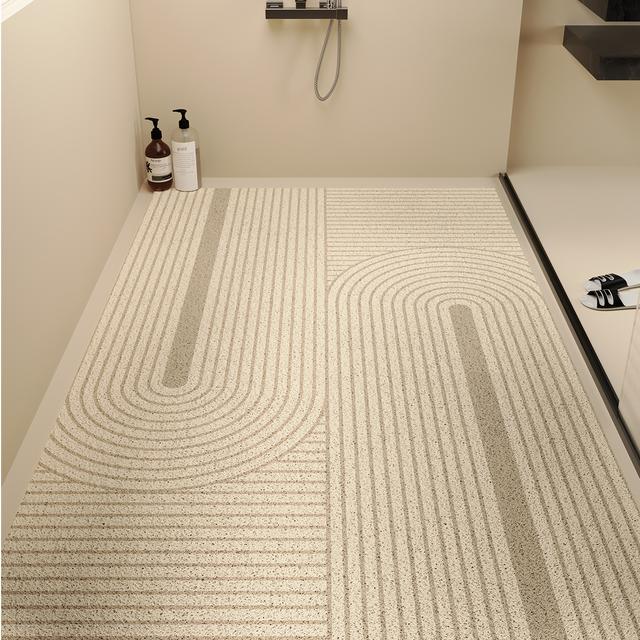 浴室防滑垫满铺丝圈洗澡防摔地垫儿童孕妇卫生间隔水沥水镂空脚垫