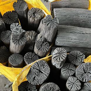 果木青冈菊花炭高温耐烧无烟商用取暖烧烤户外露营煮茶环保青冈树