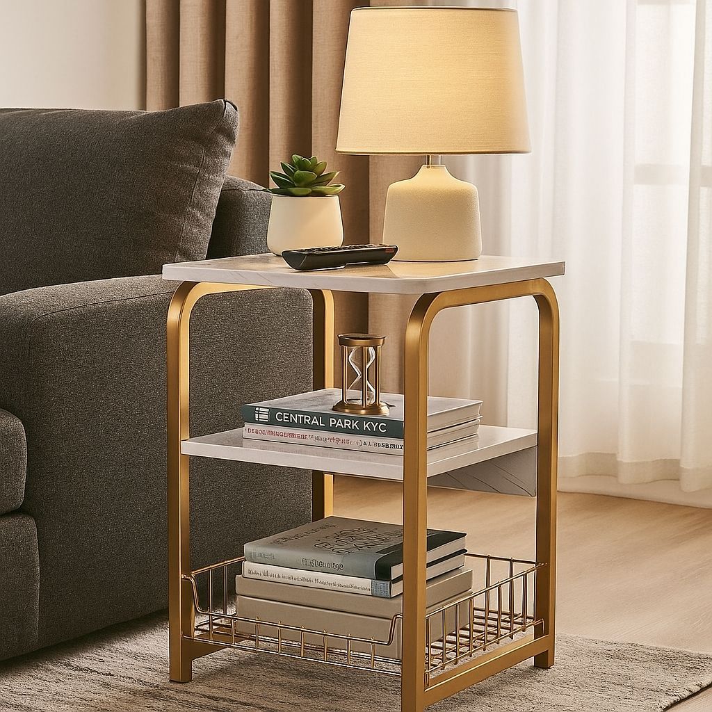 小茶几高级感客厅沙发边柜迷你小桌子客厅小户型床头小桌子可移动