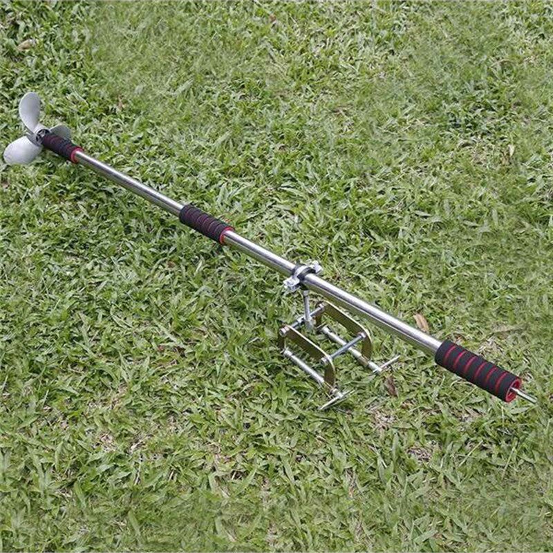 电动推进器钓鱼船马达挂浆船外机橡皮艇L船手持螺旋桨划桨配件