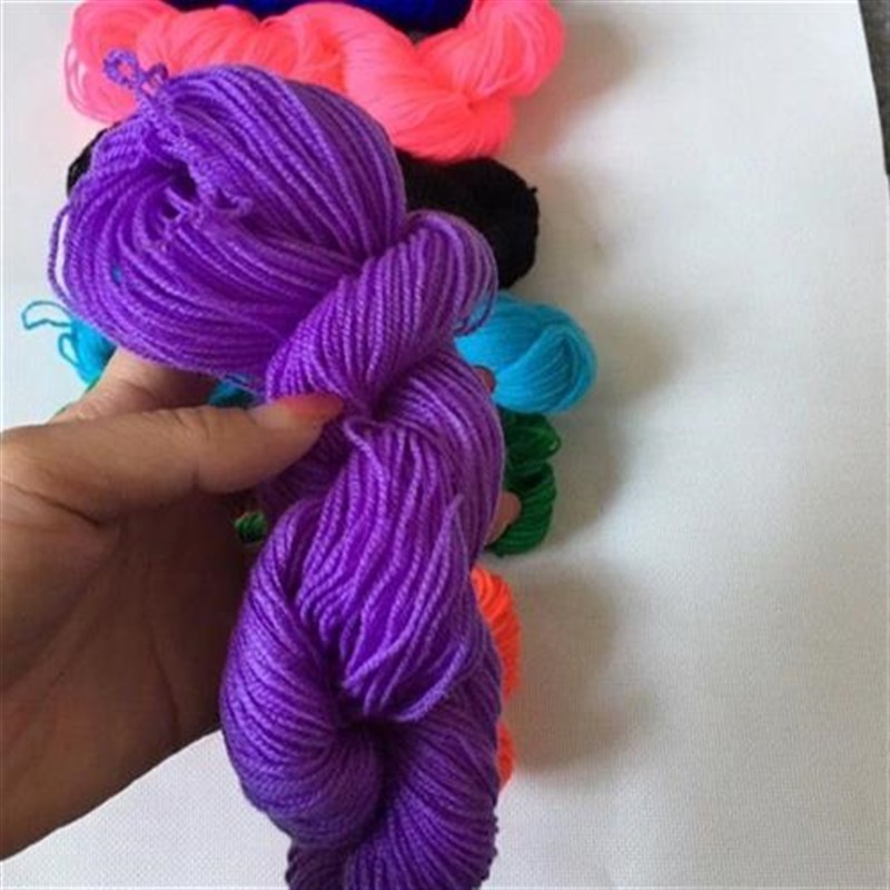 苗族绣花线桃花线少数民族绣花中粗线