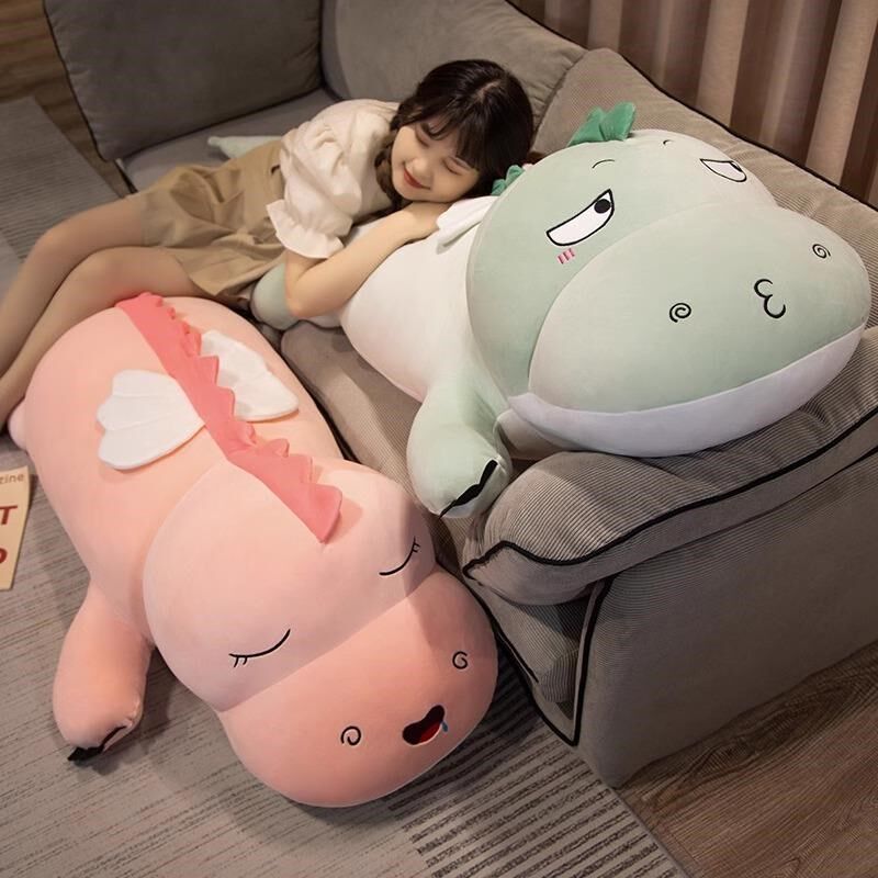 恐龙毛绒玩c具公仔抱枕睡觉床上益智娃大玩偶夹腿儿童生日礼物女