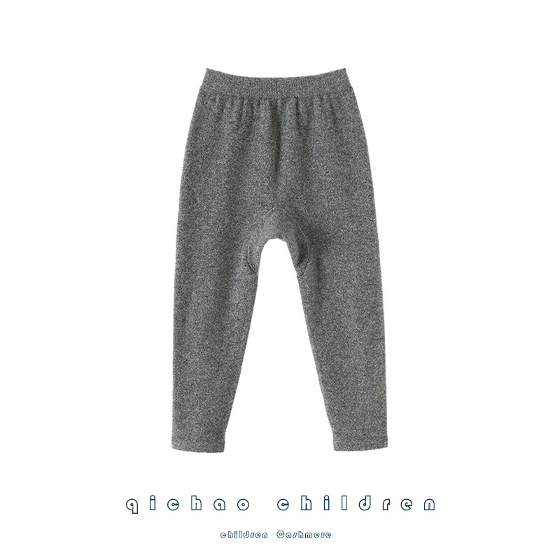 打底小神裤!儿童纯羊绒裤男女童羊绒打底裤保暖针织羊绒裤子秋冬