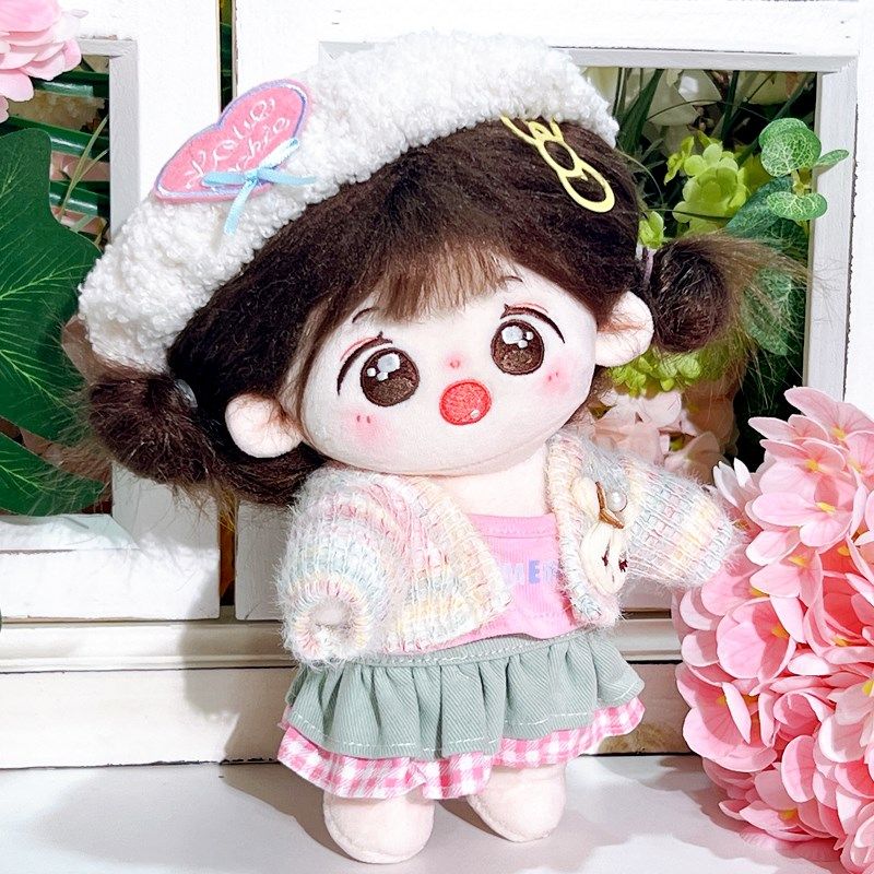 20cm娃衣可爱夏季多巴胺棉花娃娃衣服玩偶换装女娃毛绒公仔配饰,模玩/动漫/周边/娃圈三坑/桌游,棉花娃娃/毛绒玩具娃衣,淘宝优惠券,粉丝福利购,淘宝优惠卷