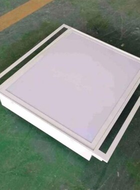 中央空调出风口日光灯盘ledT5t8600格栅灯明装天花灯嵌入式过道灯