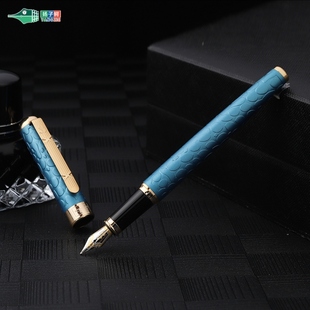 扬子鳄1529定制银色大明尖0.7美工笔书法练字(送墨水1书法纸50)