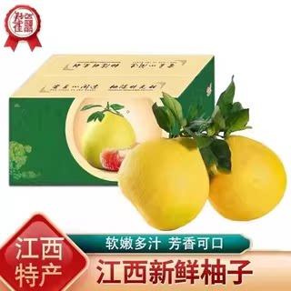 正宗红心柚子江西上饶特产水果现摘广丰现发马家