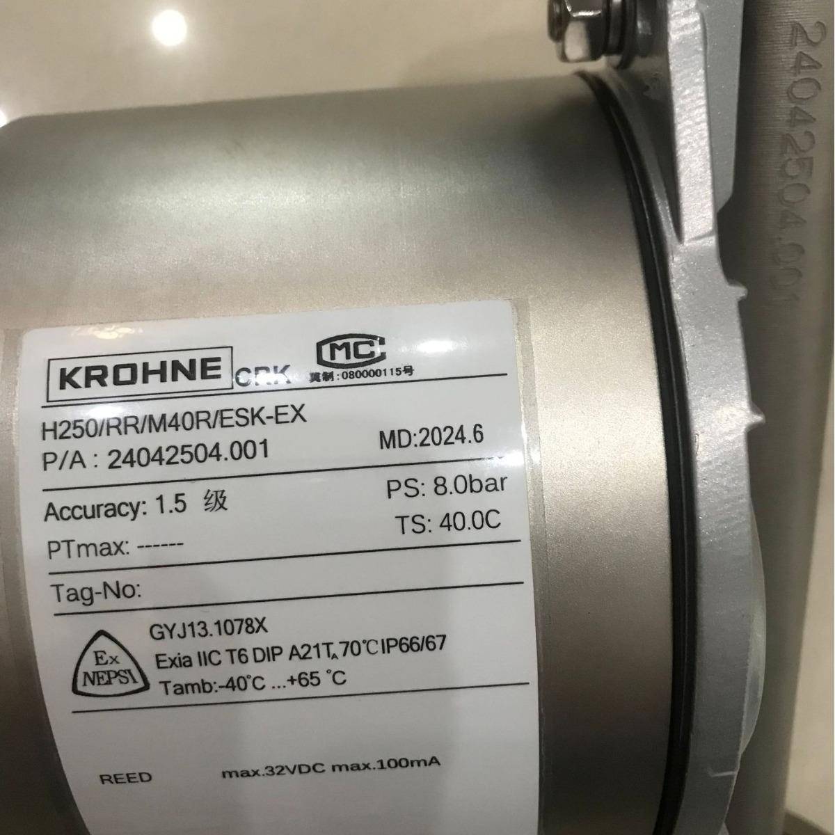 KROHNE科隆电磁流量计OPTIFLUX2300C货期较短