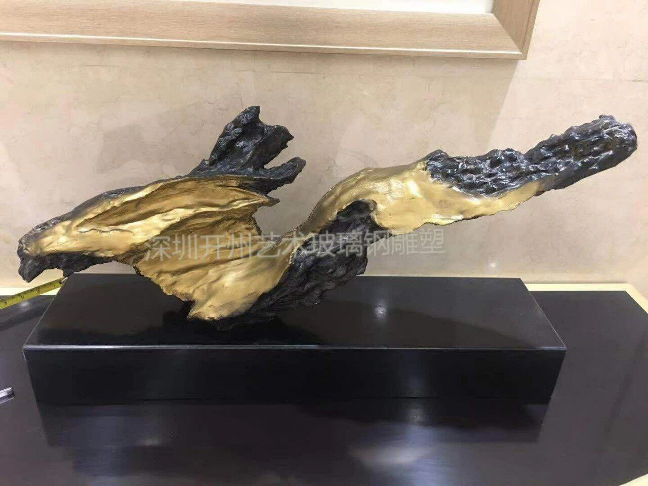 现货有模具家居办公室摆件树脂工艺品仿真木头园林景观雕塑装饰品