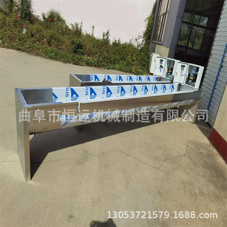 冬季电加热饮水器不锈钢恒温饮水槽牛羊喝水槽