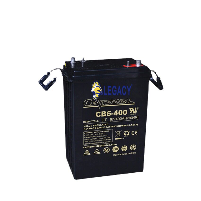 CENTENNIAL蓄电池CB6-400扫地机洗涤器房车备用电源6V416AH