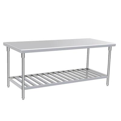 三层不锈钢工作台厨房操作台家用切菜桌子饭店商用打荷包装台