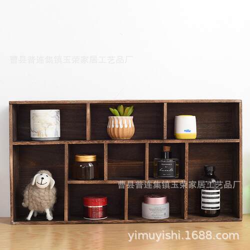 实木茶杯架子茶具架收纳柜茶壶架小博古架茶宠古玩架家居收纳整理