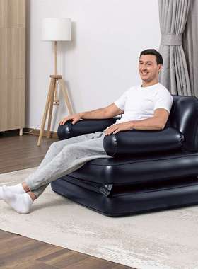 Bestway75114懒人沙发家用单人充气沙发床懒人沙发榻榻米折叠床