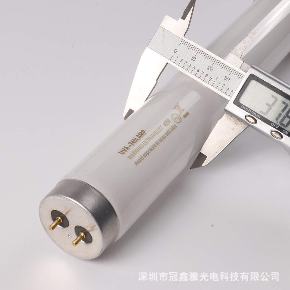 UVA 340 40W 1200MM 600MM T8 老化实验灯学校工厂测试灯管